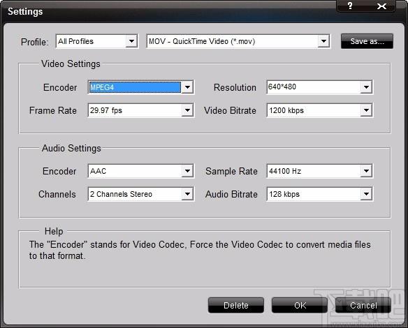 4Easysoft Video to MOV AVI MPEG Converter,视频格式转换