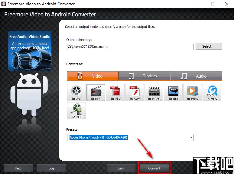 Freemore Video, Android Converter下载,视频转换,格式转换