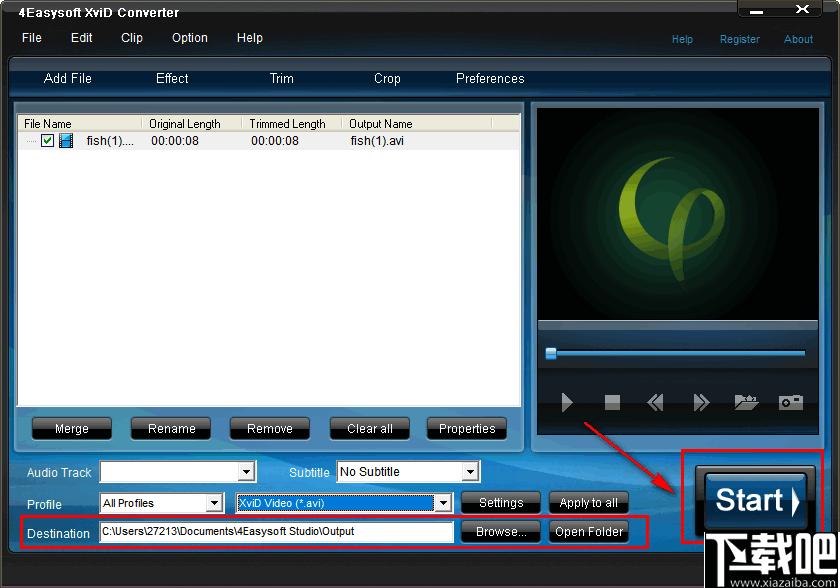 4Easysoft XviD Converter下载,视频转换,格式转换