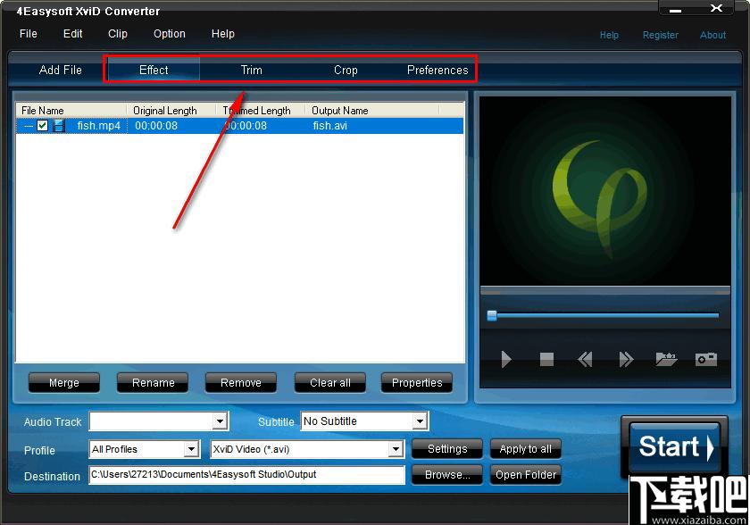 4Easysoft XviD Converter下载,视频转换,格式转换