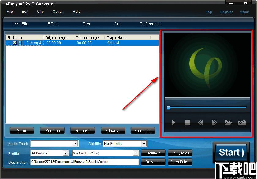 4Easysoft XviD Converter下载,视频转换,格式转换