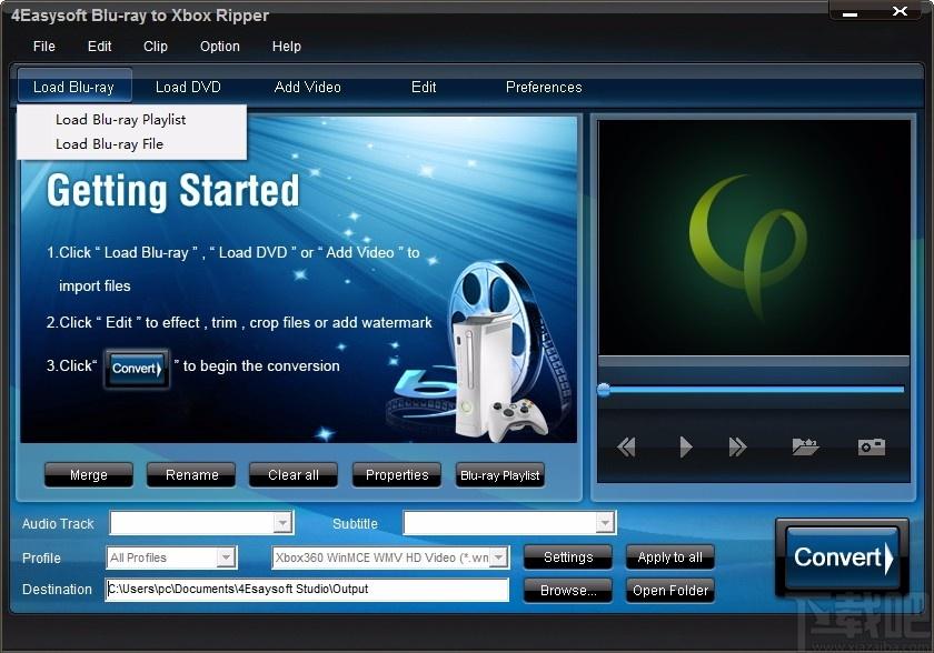 4Easysoft Blu-ray to Xbox Ripper,蓝光转Xbox转换器