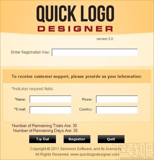 Quick Logo Designer下载,LOGO制作软件,图标制作,logo设计