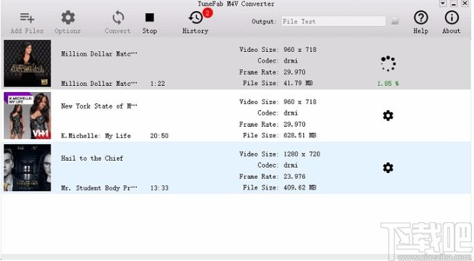 TuneFab M4V Converter下载,M4V视频格式转换软件